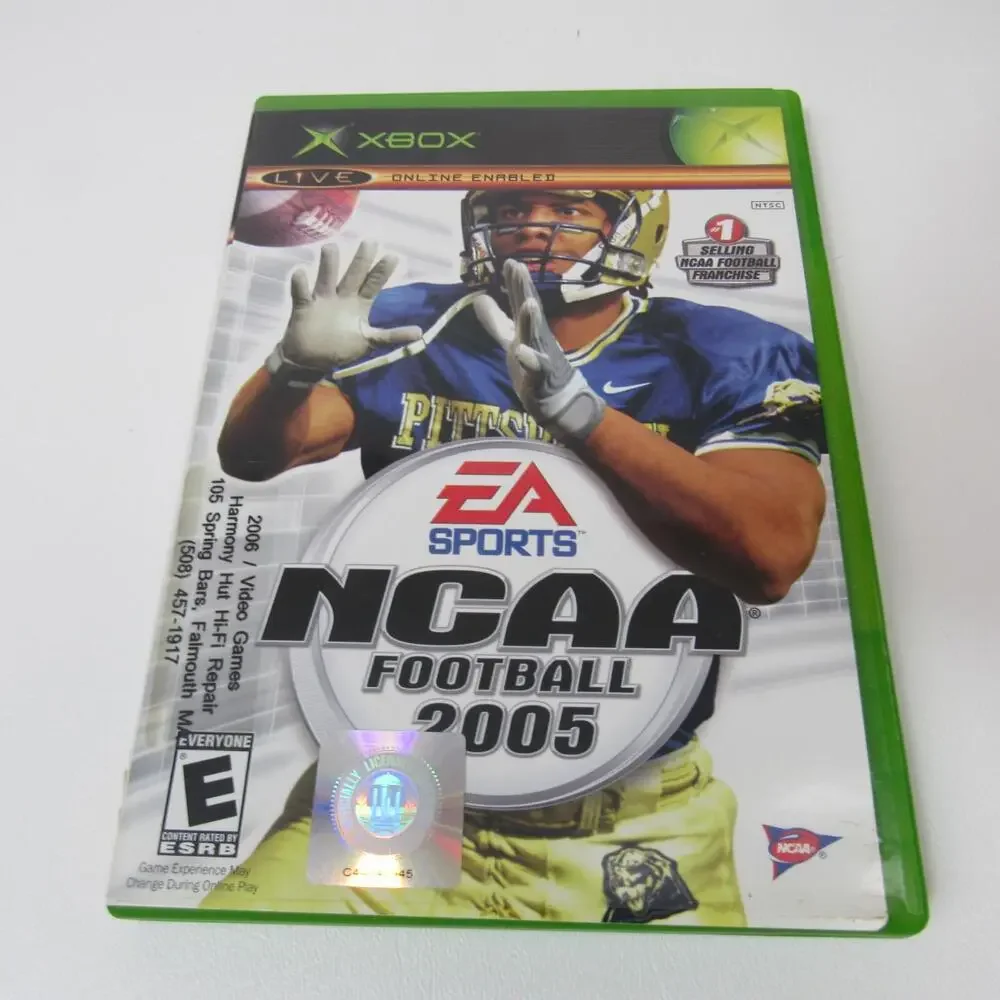NCAA Football 2005 (Microsoft Xbox, 2004)  CIB‎